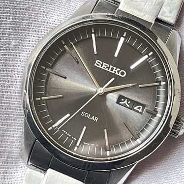 SEIKO セイコー　腕時計　ソーラー　V158-0AM0　ブラック　稼動 s-l400.jpg