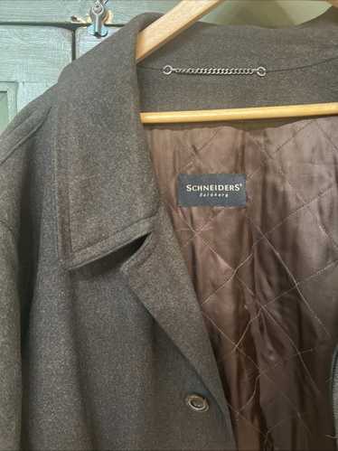 【タグ付き】SCHNEIDERS SALZBURG / ウールコート a469 Schneiders Salzburg Vintage Classic Wool / Cashmere Long