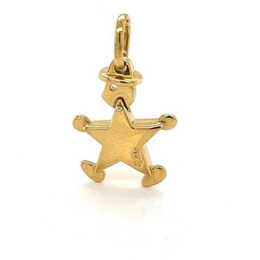 Dodo charm Zebra Pomellato, white Gold 18k and black and