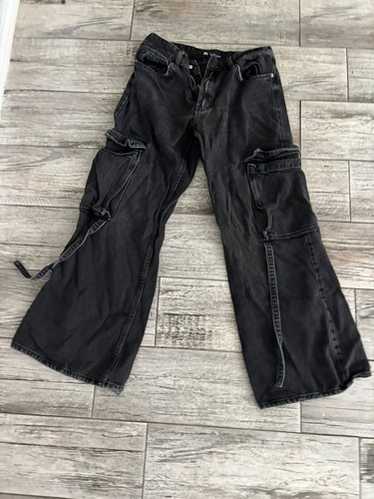 Zara | Jeans | Zara Mid Rise Trf Cargo Jeans | Poshmark