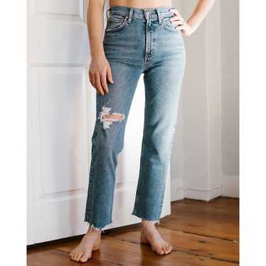 デニム・ジーパン Citizens Of Humanity White Daphne Crop Jeans Daphne Crop
