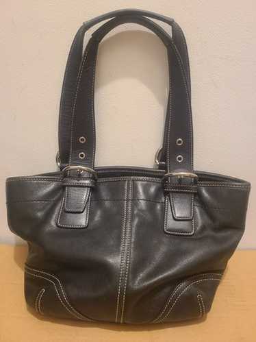 コーチバッグ Beautiful Coach 9544 Soho Pink Leather Tote Purse vintage