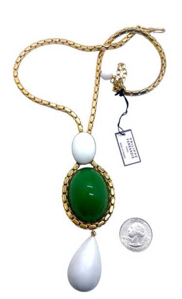 Philippe Ferrandis Paris Runway Statement Necklace