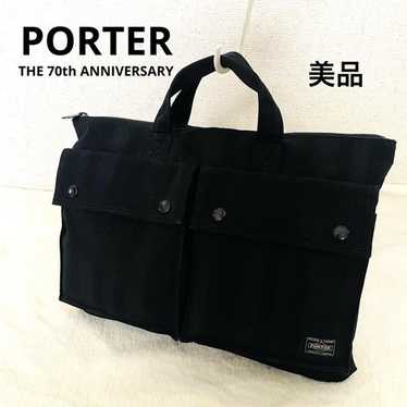 PORTER【70周年記念 希少 美品】トートバッグ 黒 タンゴ 吉田カバン