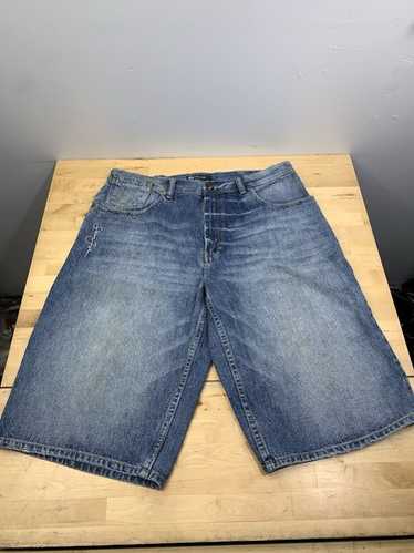 極太　Sean john デニムショーツ　jorts 濃紺 極太 Sean john デニムショーツ jorts 濃紺