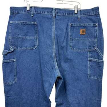 Carhartt Men's 104941 Loose Fit Utility Jean, Darkstone, 26W