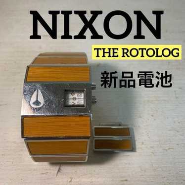 NIXON ROTLOG バンブー　傷少　美品 Nixon rotolog bamboo watch - Gem