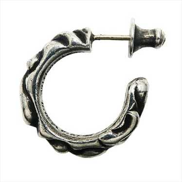 正規 CHROME HEARTS Scroll Hoop Pierce CHROME HEARTS Scroll Hoop Pierce (Single Ear) SV92514K (post