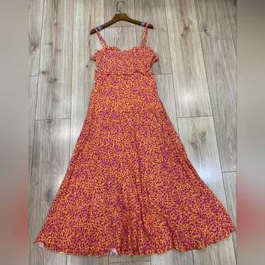 ワンピース Herlipto Garden Party Ruffled Midi Dress Herlipto Garden Party Ruffled Midi Dress(Garden Party