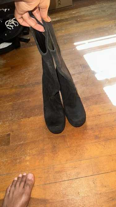 シューズ・サンダルその他 RICK OWENS Woman Wedge shoes Black RP01E7803LBA 09 Rick owens wedge - Gem