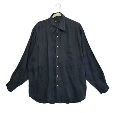 Vtg Banana Republic Shirt Mens Small Irish Linen Short
