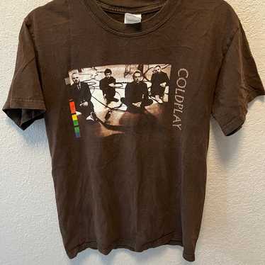 【ヴィンテージ】Coldplay Prospekts March2008Tシャツ Coldplay Music Of The Spheres Concert Boxy Oversized T