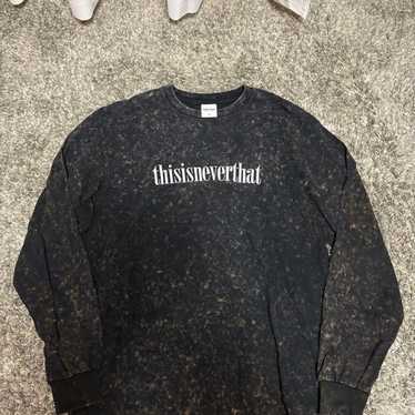 ネバザ Tシャツ ディスイズネバーザット tee ロンT 新品 L トップス