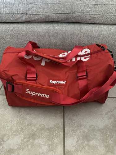 新品未使用 17SS Supreme Duffle Bag Black BOX LOGO ステッカー