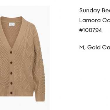 トップス SUNDAYS BEST COTTON KNIT CARDIGAN Aisha Zip-up | Aritzia US