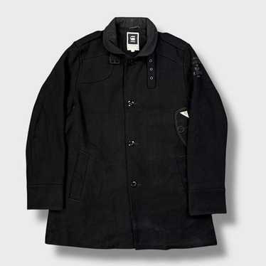G-STAR RAW Decoy Wool Garber Trench Coat Men LARGE Wool