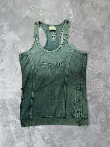 【早い者勝ち】DIESEL タンクトップ カーキ レア Y2K ☆希少品☆廃盤☆】DIESEL タンクトップ Sサイズ 綿100 Y2K