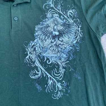 Affliction y2k グランジ tシャツ ダメージ加工 XL サイズ