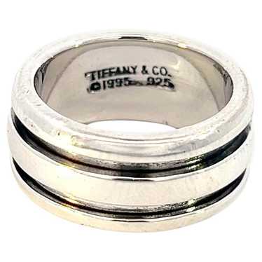 Tiffany & Co. Sterling Silver 1995 Atlas Roman Numeral Wide