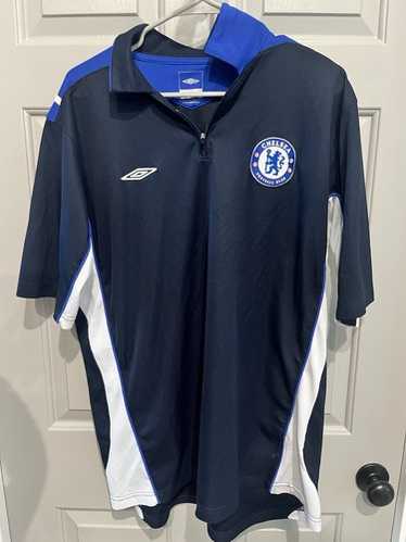 UMBRO チェルシーFC CHELSEA FC L ネイビー Chelsea F.C. 2003-2004 Long Sleeve 3rd UMBRO [s