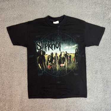 90s 00s Hanes Slipknot バンT バンドTシャツ ビンテージ Hanes - 古着 ヘインズ Hanes Slipknot スリップノット バンドT