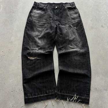 Shop Washed Grey Colossus Jeans | Jaded London | Clothing