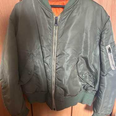 U.S MILITARY / ALPHA 90S MA-1 FLIGHT JACKET DEAD STOCK