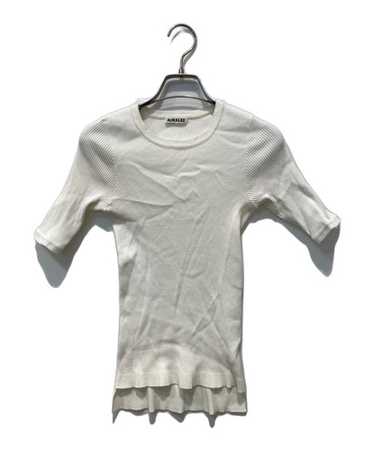 トップス AURALEE 19SS WASHABLE WOOL RIB KNIT TEE AURALEE(オーラリー) / Tシャツ/4/ウール/BLK/19SS/WASHABLE