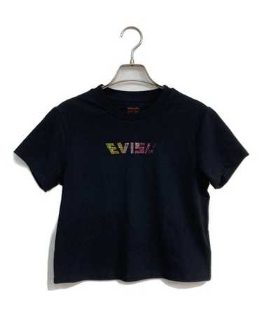 evisu ブラック Tシャツ ブルー evisu donna WOMEN - TOPS - T-SHIRTS – EVISU