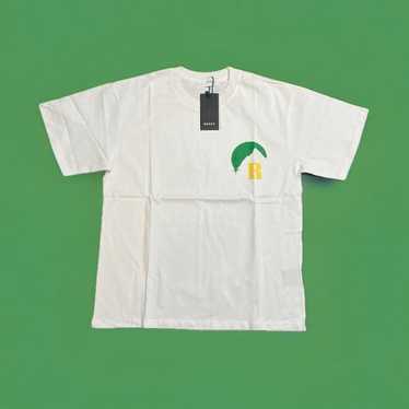 RHUDE ロゴ ラゴ ヴィンテージ コットン 半袖 Tシャツ ホワイト Rhude logo t shirt - Gem