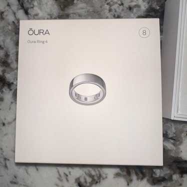 Oura Ring Gen 2, Silver, Size 8 第2世代シルバー Oura Ring 4 Smart Ring Size Before You Buy with OR4 Sizing