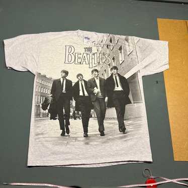 90s the beatles all over t shirt - Gem