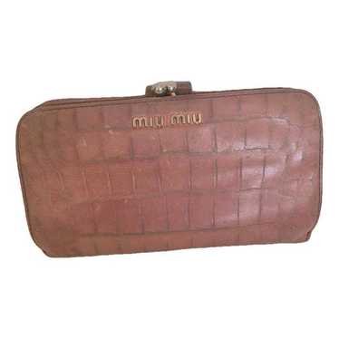 Wallet miumiu miu miu - Gem