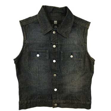 Girbaud marithé + françois denim vest - Gem