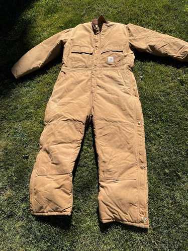 ジャケット・アウター Carhartt duck coverall beige vintage Carhartt duck coverall - Gem
