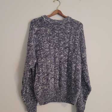 トップス geoffrey beene knit Geoffrey Beene Mens Sweater Large 1/4 Zip Pullover Mock Neck