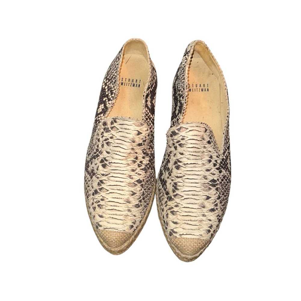 Stuart Weitzman Stuart Weitzman Catalan snakeskin… - image 3