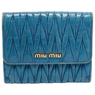 Wallet miumiu miu miu - Gem