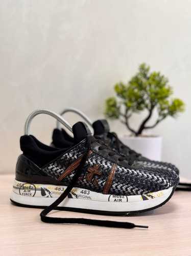 立体メッシュ×ブルーライン PREMIATA 43 VAR1527E Premiata.us | Sneakers | Man | Collection | Jackyx