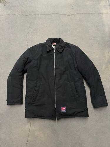 Mens diesel black zip - Gem