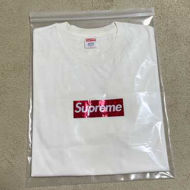 希少 Supreme 2006 holographic box logo XL Supreme 2006 Supreme Holographic Box Logo Tee | Grailed