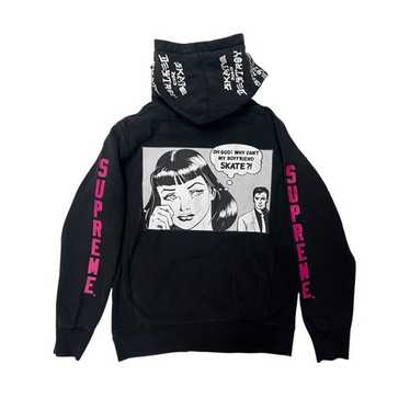 Supreme / Thrasher Boyfriend　シュプリーム Supreme Thrasher Boyfriend Hooded Sweatshirt White Men's