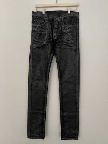 y**様 arv 2005aw dior homme Black denim p Dior Homme AW07 Navigate Reconstructed Patchwork Denim