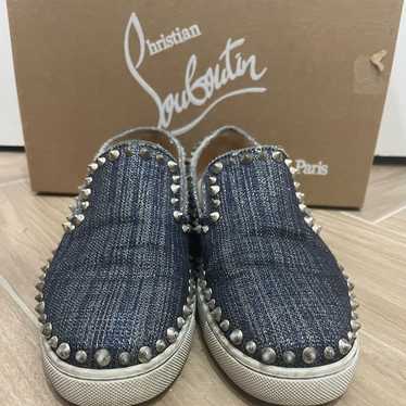 Christian louboutin sneaker denim - Gem