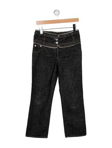 “ FERRE JEANS “ Black pants Gianfranco Ferre Jeans, black stretch trousers. - Unique