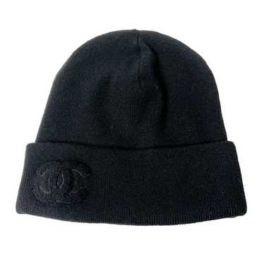 CHANEL ビーニー ブラック・ホワイト s-l1200.jpg