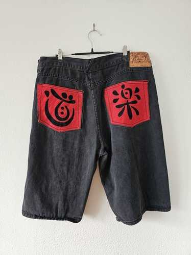 サイズ34 緑刺繍 コーデュロイ 2000 エヴィス エビス 90s GAP オールド ギャップ 太畝 コーデュロイ ジャケット 緑系