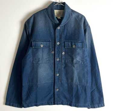 RRL Indigo Work Jacket XL チェック ダブルアールエル RRL Indigo Work Jacket XL チェック ダブルアールエル RRL