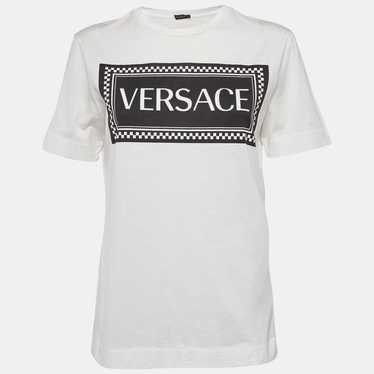 その他 Logo T Shirt - Versace - Cotton - White Versace Jeans Couture Slim Fit Logo T Shirt White | Mainline