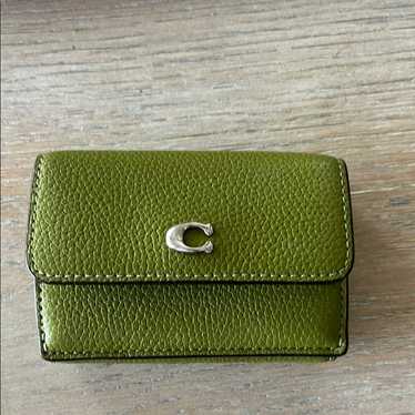 Coach green leather wallet - Gem